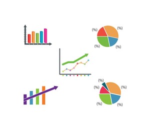 graph diagram information illustration vector design