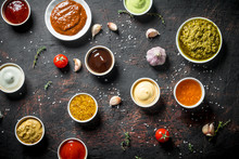 Different Types Of Sauces.