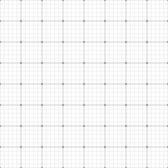 Millimeter grid. Square graph paper background. Seamless pattern. Vector illustration