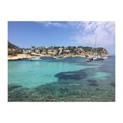 view of an island in mediterranean sea