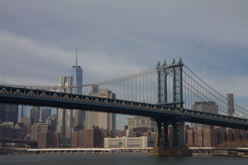 Canvas Print - brooklyn bridge in new york