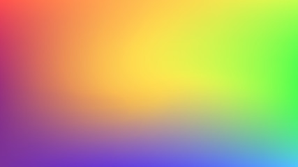 Poster - abstract blurred gradient mesh background. colorful smooth banner background. bright rainbow colors 