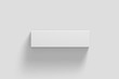 © sabir - Blank Cardboard Box Mock up on light grey background. Realistic photo.3D rendering