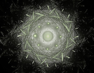 Wall Mural - the colors in the series, fancy paint. background consists of fractal color texture and is suitable 