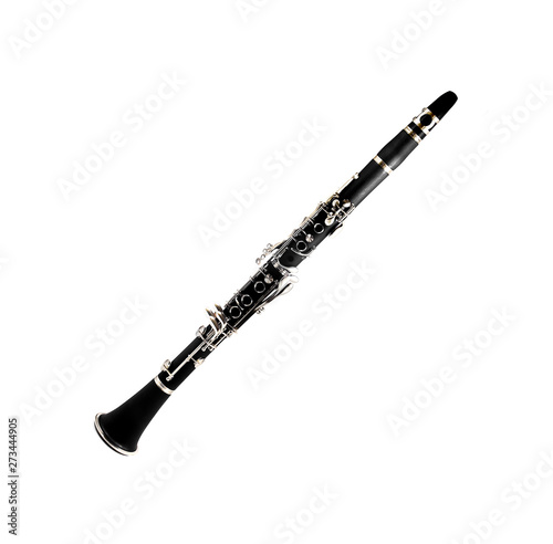 Cuadros en Lienzo clarinet isolated on a white background