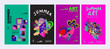 © yahya - Summer Festival Art and Culture Colorful Illustration Poster. Illustration for Summer, event, website, landing page, promotion, flyer, digital and print.