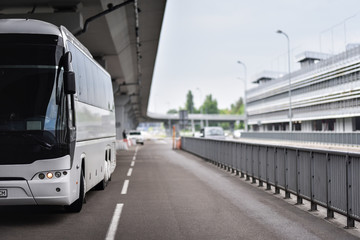 Wall Mural - regular bus services in the airport