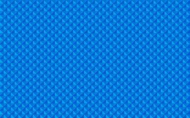 Wall Mural - abstract blue background consisting of triangles with different transparency, modern vector seamless