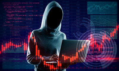 Poster - Attack and invest concept