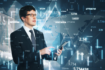 Poster - Technology and information concept