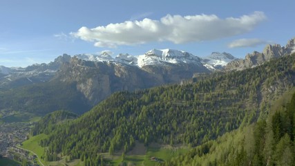 Wall Mural - Dolomites Aerial View