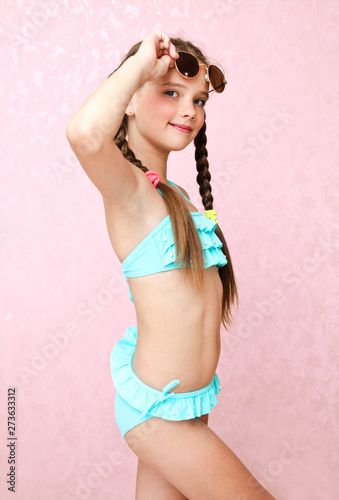 cute little girl bikini