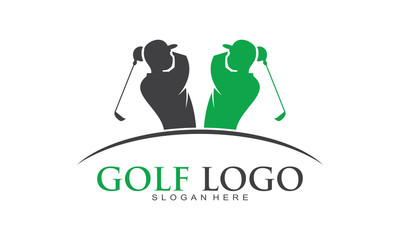 Wall Mural - Golf logo symbol