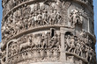 Marco Aurelio Column in Rome Piazza Colonna Place