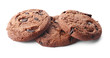© Pixel-Shot - Tasty chocolate cookies on white background