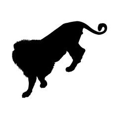 Wall Mural - Lion Silhouette