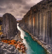 Studlagil basalt canyon, Iceland