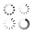 © stas111 - Set of loading icons in a flat design. Vector illustration