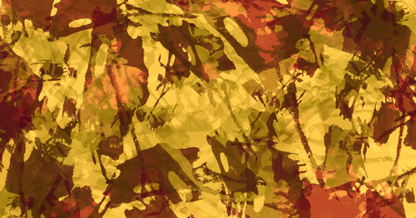 Wall Mural - yellow and red color background autumn grunge pattern art design texture abstract textured rust oran