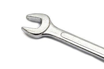 Close up of wrenches isolated on white