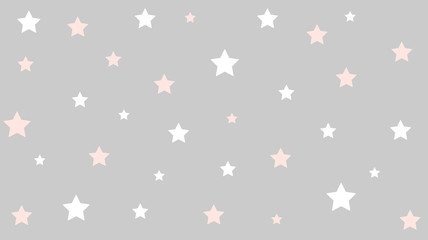 Wall Mural - abstract stars pattern with soft gradient pastel background in sweet color