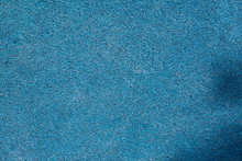 Blue Background With Fine Grainy Texture, Road Surface