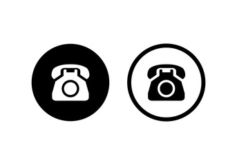 Poster - Telephone icon, Phone symbol vector