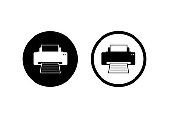 Poster - printer icon symbol vector