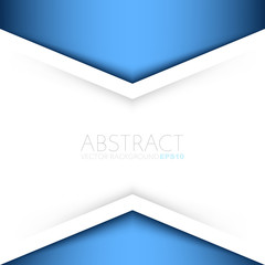 Poster - Blue vector abstract background with place for your text