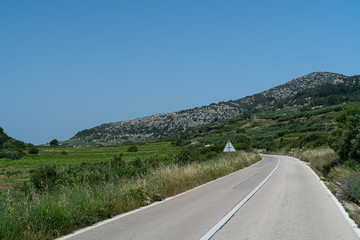 Canvas Print - The island of Hvar