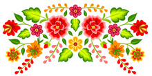 Mexican Floral Pattern
