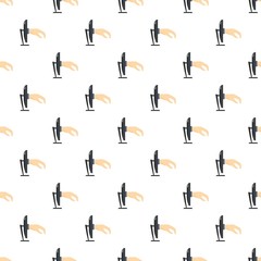 Sticker - Hacker pattern seamless vector repeat for any web design