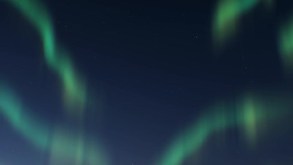 seamless loop of the aurora borealis lights on a sky. you can use this stunning videos as a backgrou