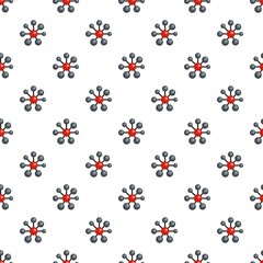 Poster - Round lattice pattern seamless vector repeat for any web design