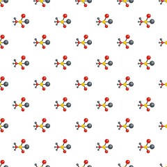 Poster - Metallic lattice pattern seamless vector repeat for any web design