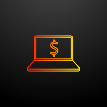 online banking nolan icon. Elements of mobile banking set. Simple icon for websites, web design, mobile app, info graphics