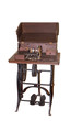 old treadle sewing machine