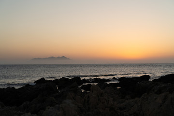 Canvas Print - The island of Favignana