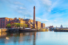 Royal Albert Dock In Liverpool, UK
