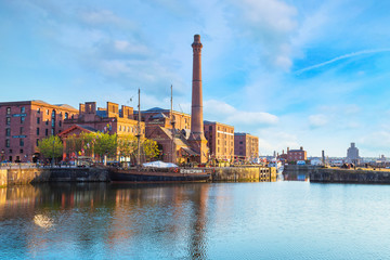 Sticker - Royal Albert Dock in Liverpool, UK