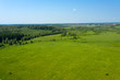 © Konstantin - Aerial view on the countryside and the agricultural field