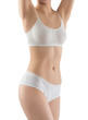 © Sikov - Beautiful perfect slim female body fitness woman