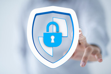 security data code digital in hand