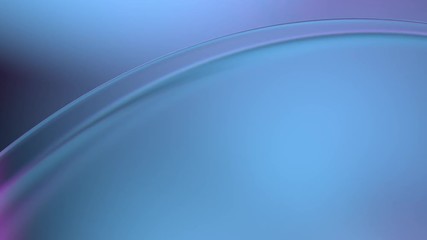 Poster - 3d render abstract modern glass flow background. liquid forms. slow animation.