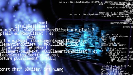 Poster - Program codes and glowing particles