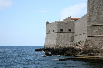 Wall Mural - Dubrovnik city walls