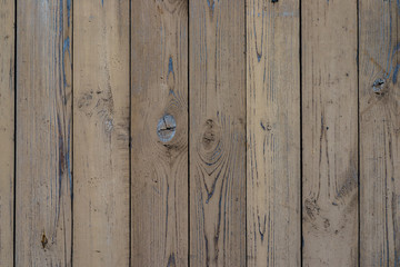 Wall Mural - The texture of the wooden fence pale yellow