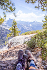 rest after a hike