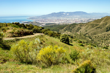 Hiking Mountains in Malaga Spain