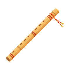 Poster - bamboo flute indian musical instrument